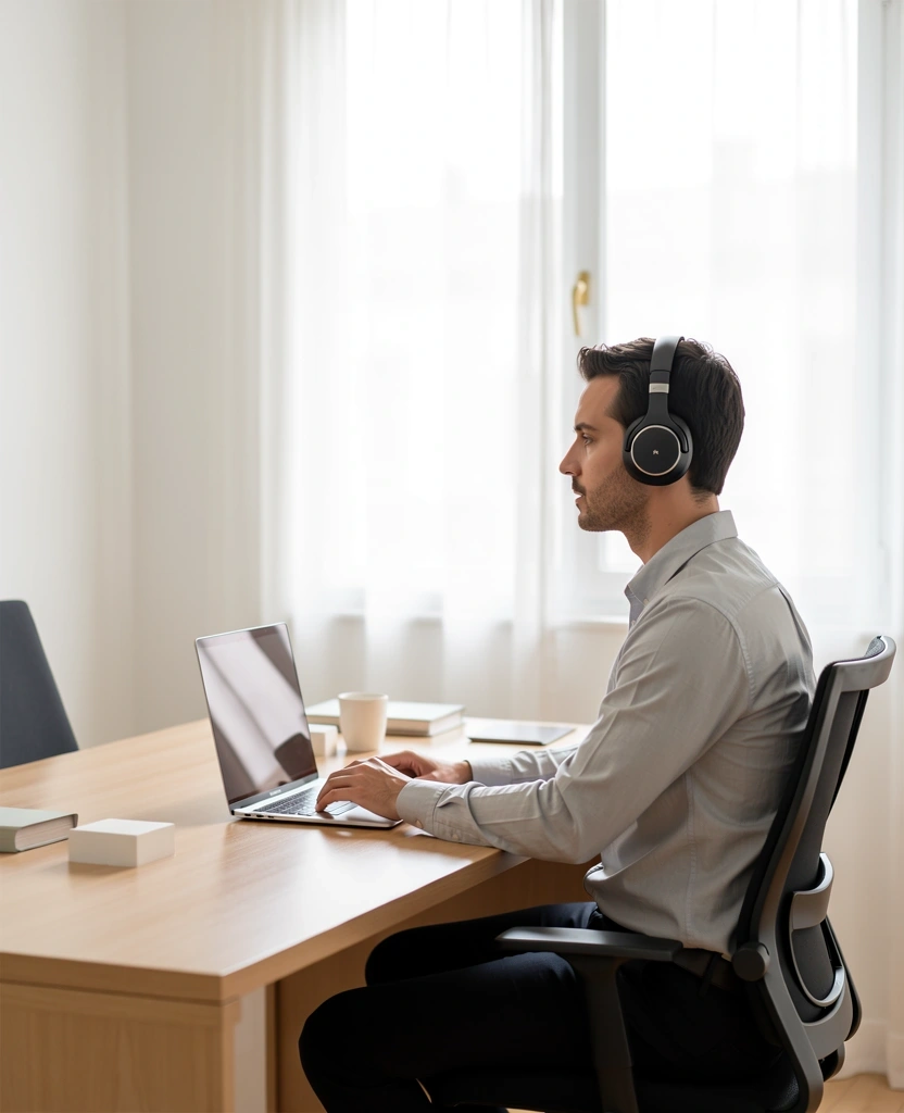 Ambiente de trabajo en Escuchar Natural